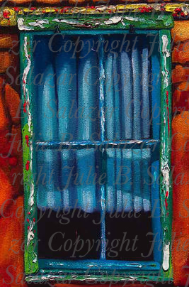 Acoma Window - Southwest Landscape Print Series