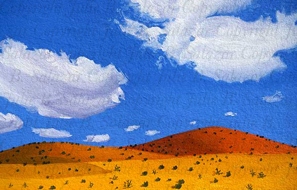 Simple Pleasure - Southwest Landscape Print Series