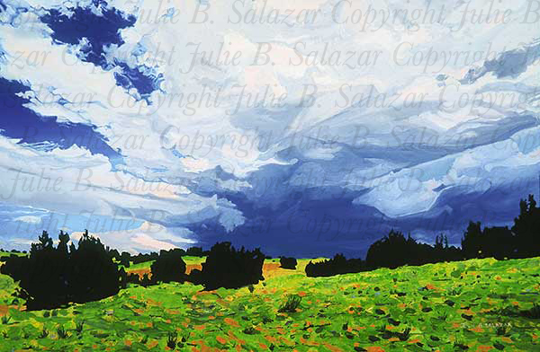 Summer Storm - Southwest Landscape Print Series